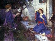 John William Waterhouse The Annunciation oil painting